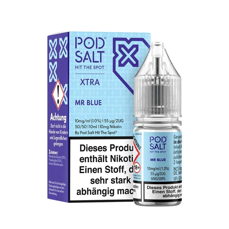 POD SALT XTRA - Mr Blue Nikotinsalz Liquid