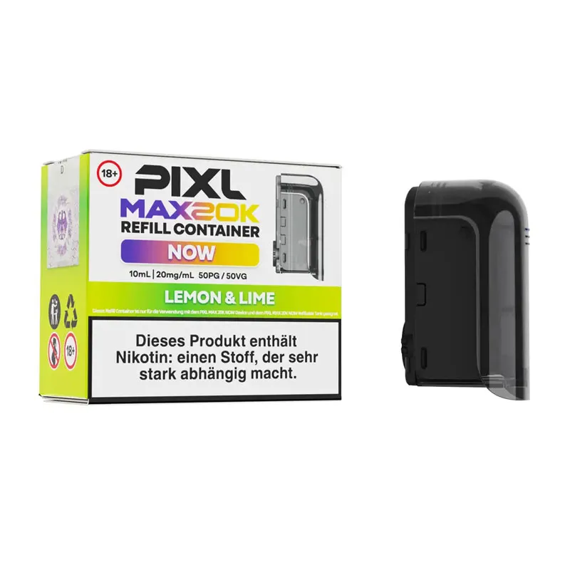 PIXL Max 20K Now Refill Pod - Lemon Lime