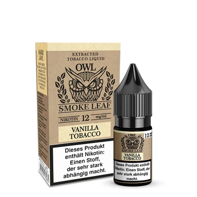 OWL SMOKE LEAF - Vanilla Tobacco Liquid
