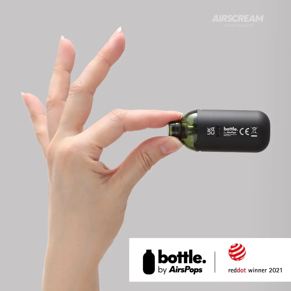 AirsPops bottle. Pod Kit
