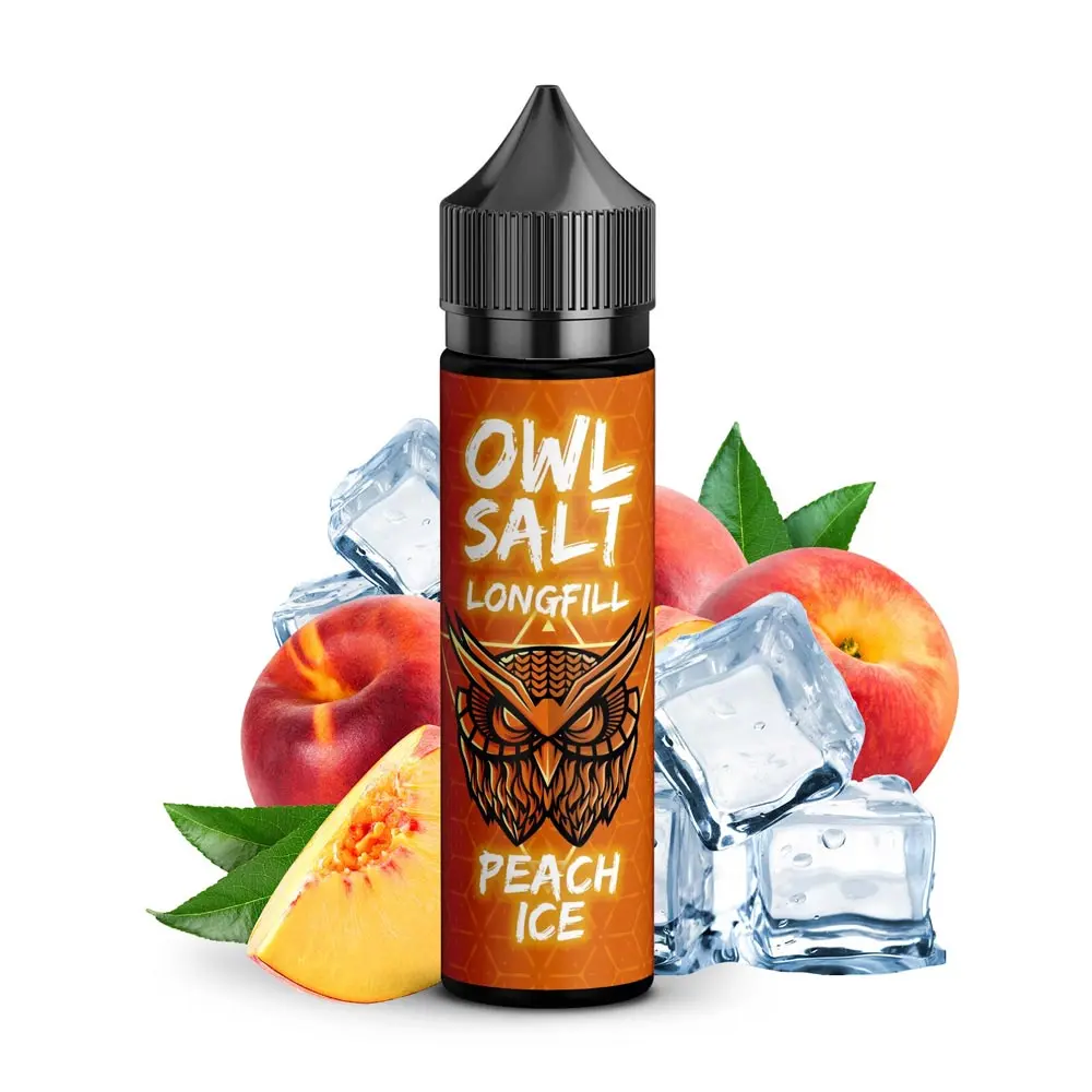 OWL SALT - Peach Ice Longfill