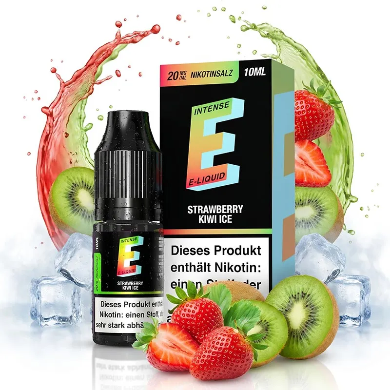 E-INTENSE - Strawberry Kiwi Ice Nikotinsalz Liquid