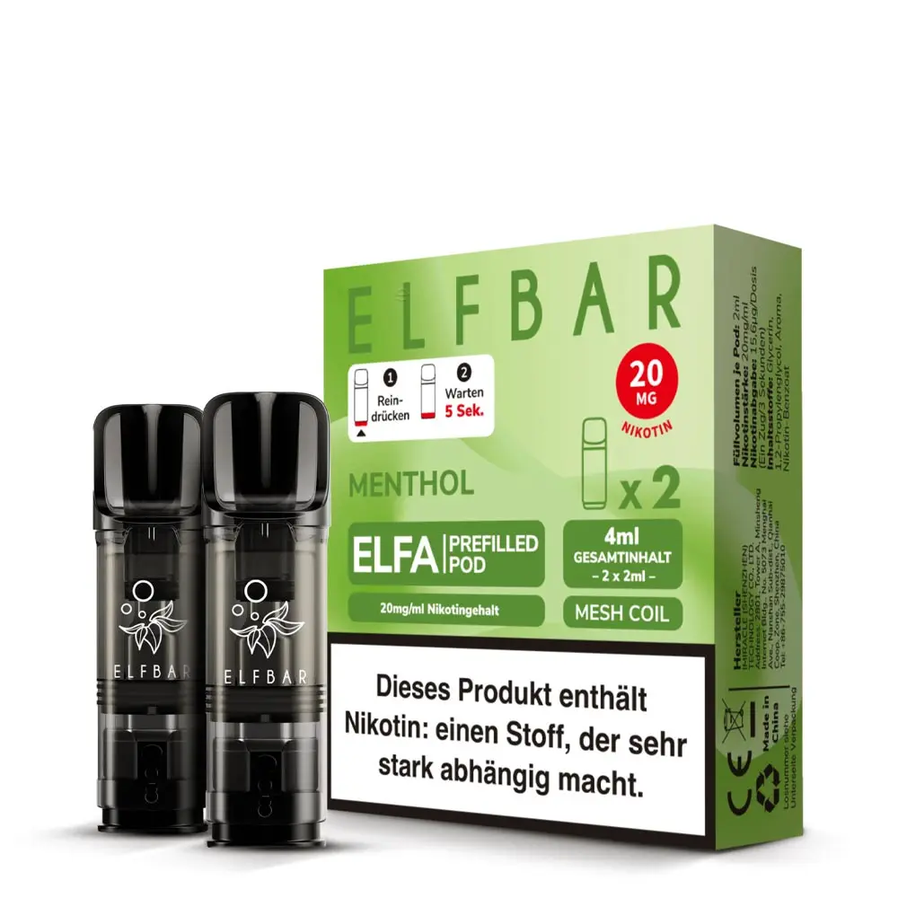 ELFBAR ELFA - Menthol Pods