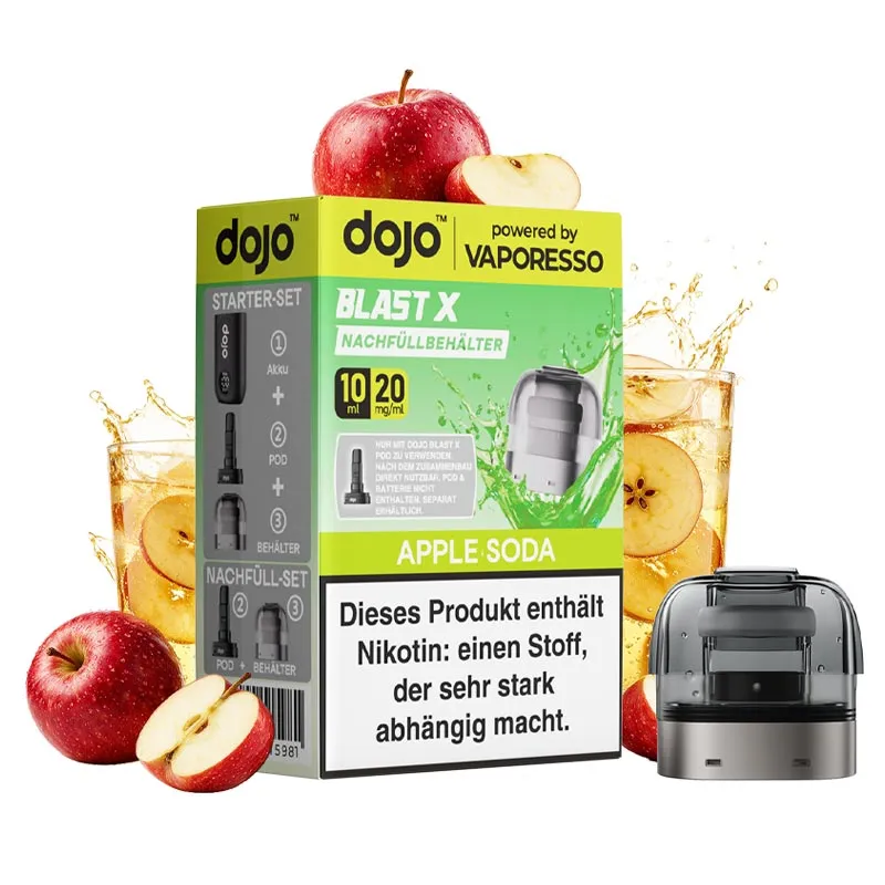 DOJO Blast X Refill Pod - Apple Soda