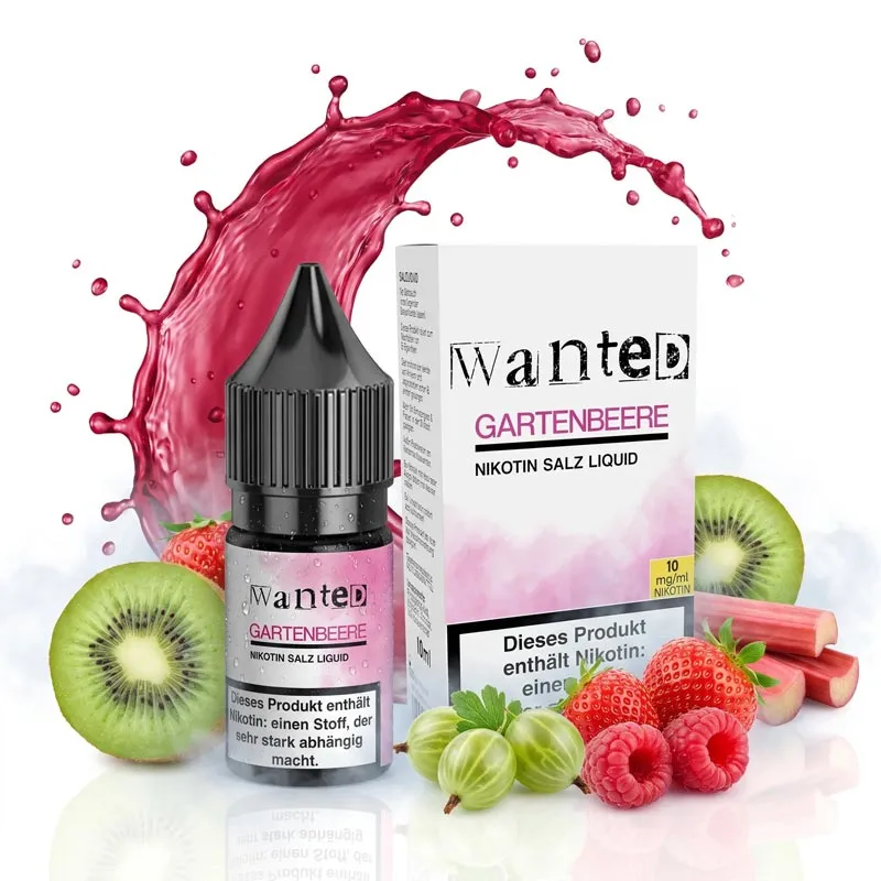 WANTED - Gartenbeere Nikotinsalz Liquid