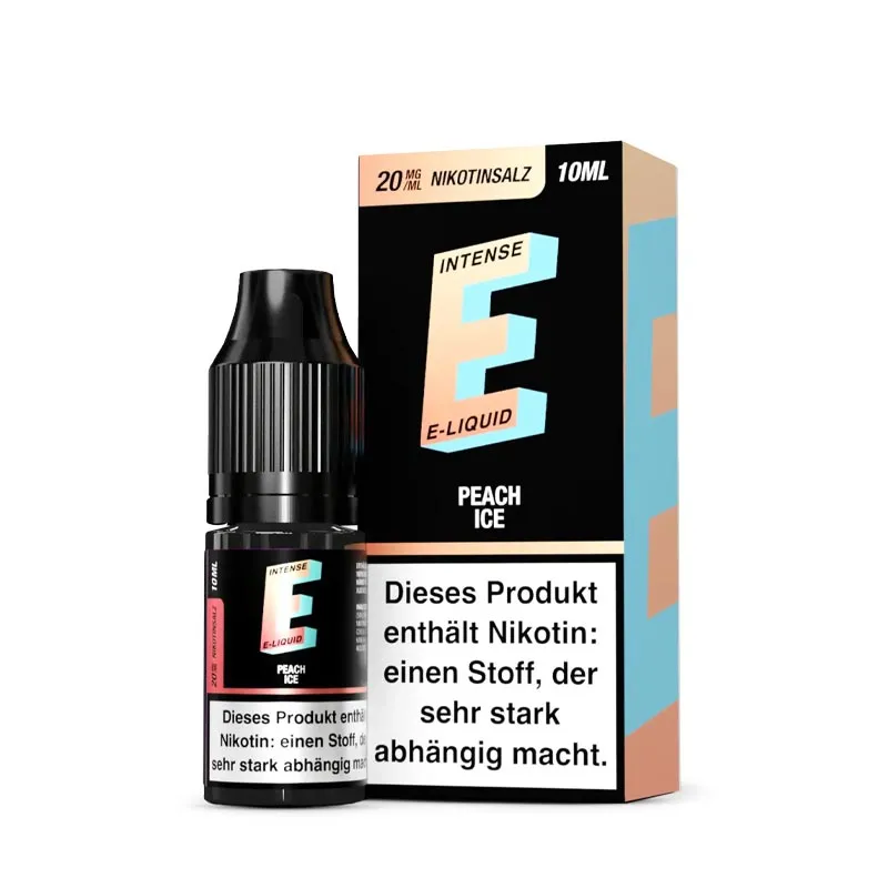 E-INTENSE - Peach Ice Nikotinsalz Liquid