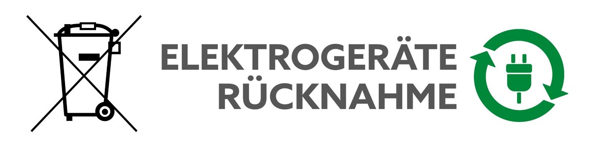 Elektrogeräte Rücknahme
