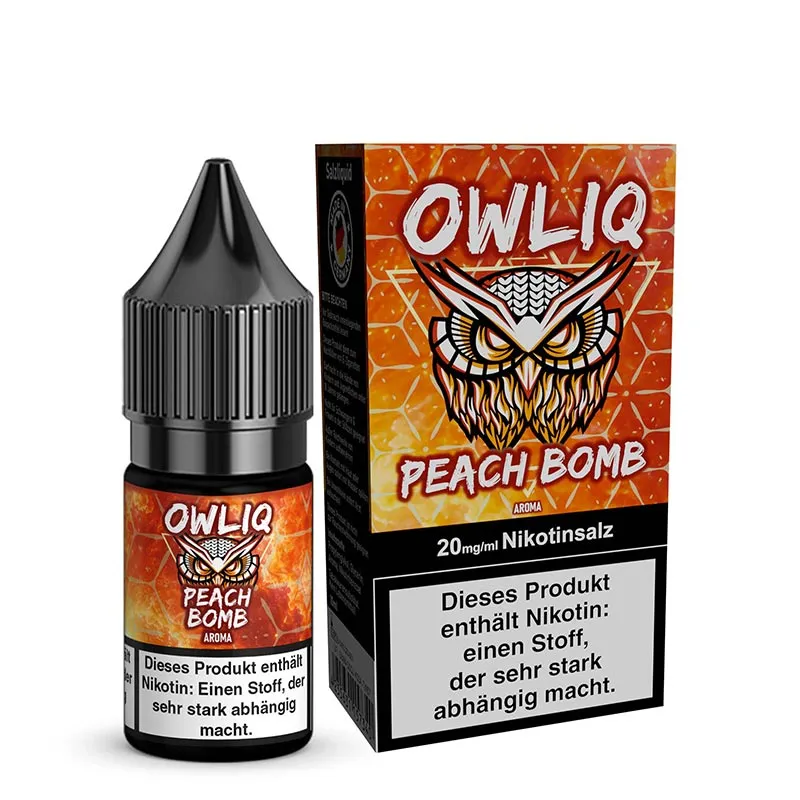OWLIQ - Peach Bomb Nikotinsalz Liquid