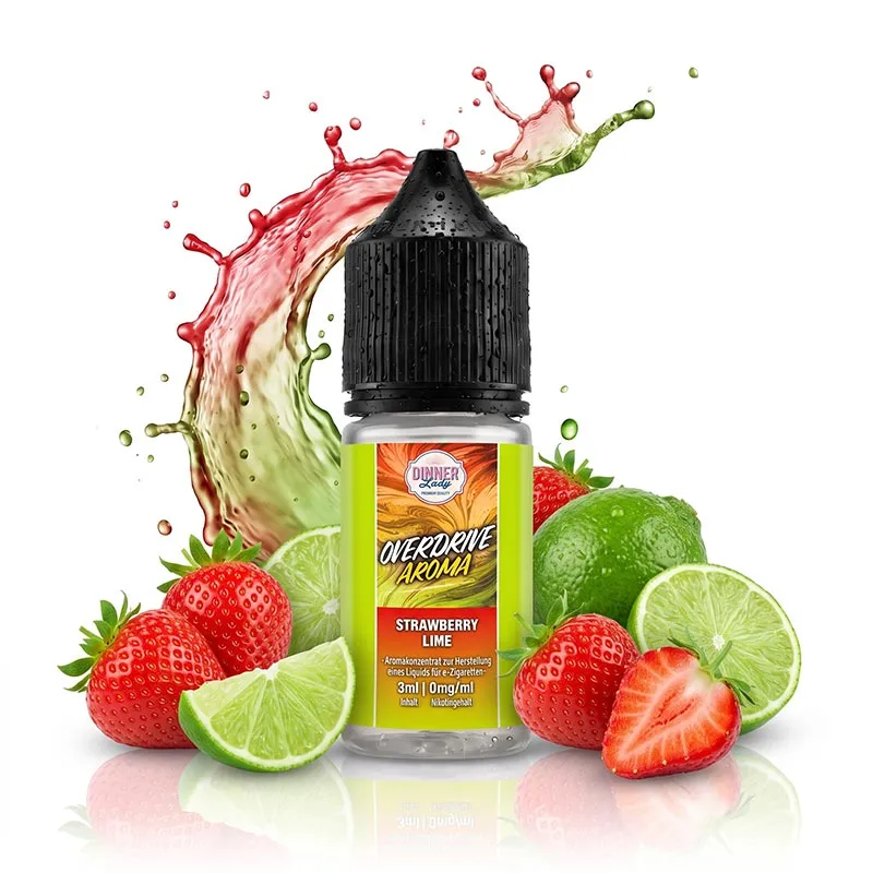 DINNER LADY Overdrive - Strawberry Lime Longfill Aroma
