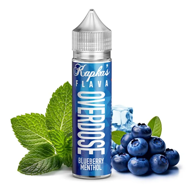 KAPKA'S FLAVA - OVERDOSE Blueberry Menthol Longfill Aroma