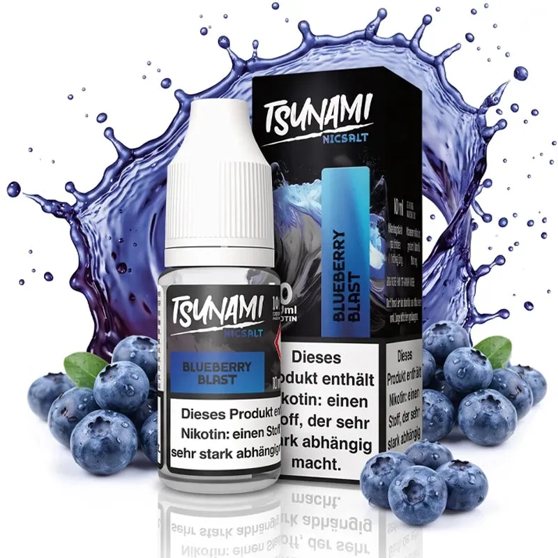 TSUNAMI - Blueberry Blast Nikotinsalz Liquid