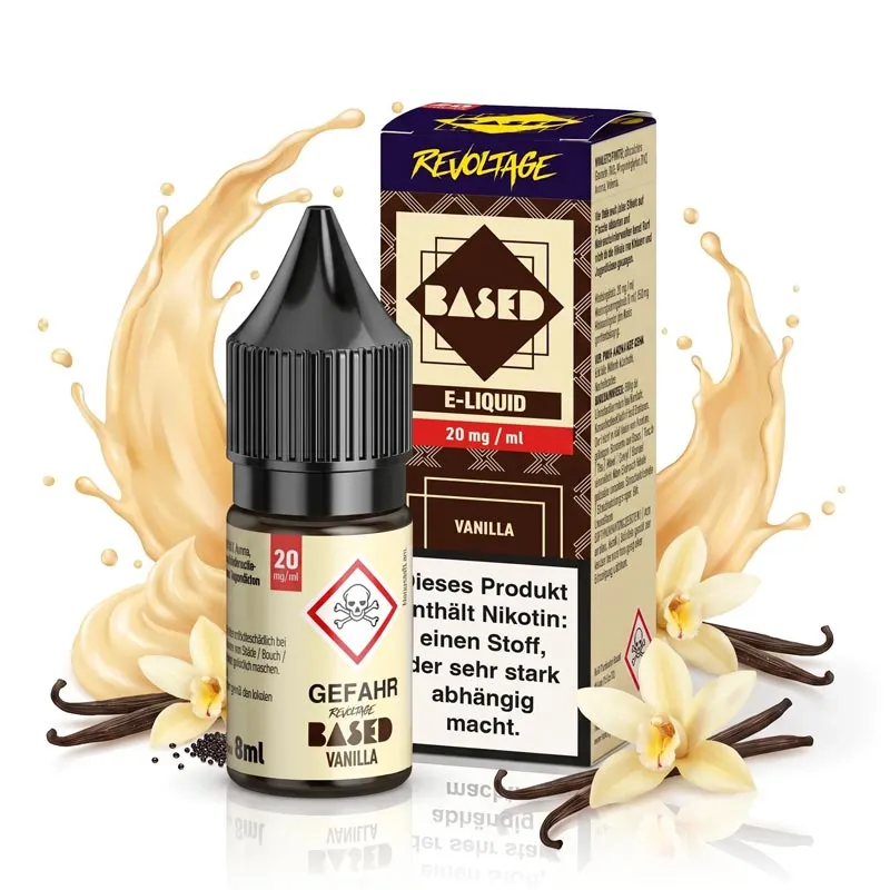 Revoltage BASED - Vanilla Nikotinsalz Liquid 8ml