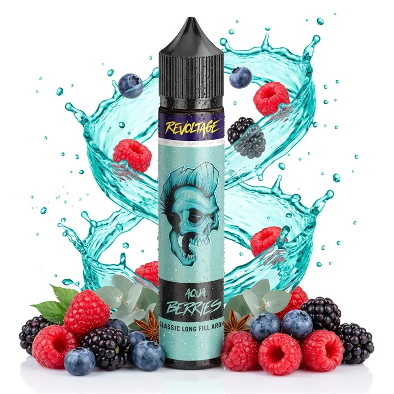 REVOLTAGE - Aqua Berries Longfill Aroma