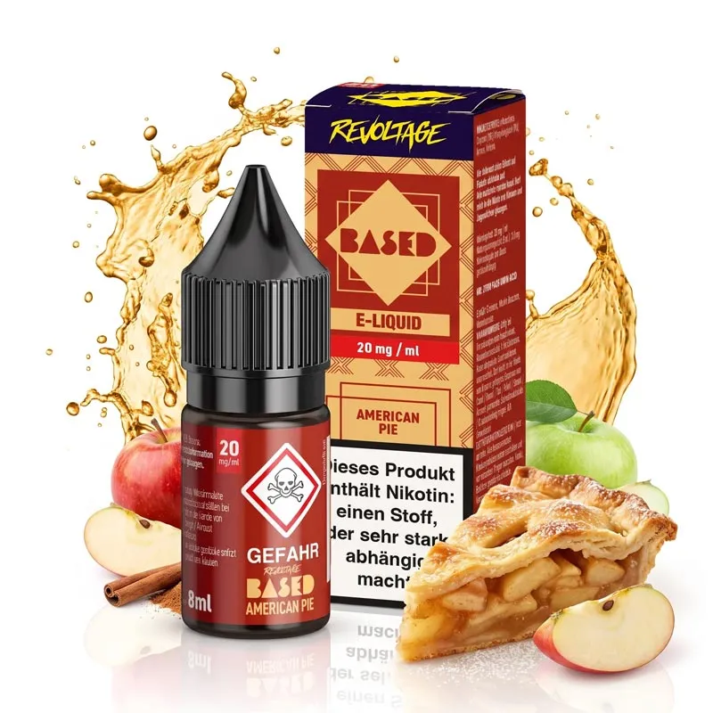 Revoltage BASED - American Pie Nikotinsalz Liquid 8ml