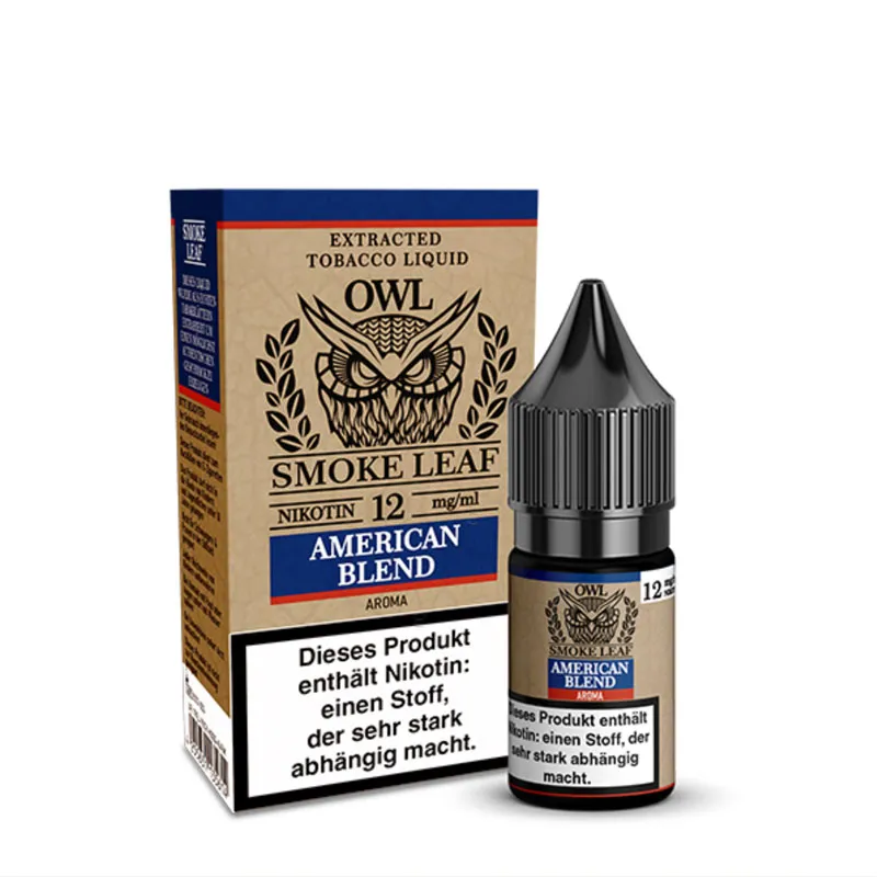 OWL SMOKE LEAF - American Blend Tobacco Liquid