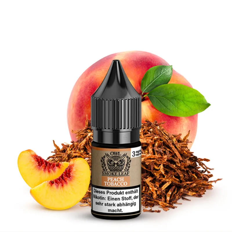 OWL SMOKE LEAF - Peach Tobacco Liquid