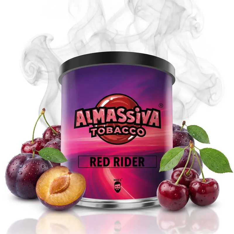 ALMASSIVA TOBACCO - Red Rider Shisha Tabak 200g