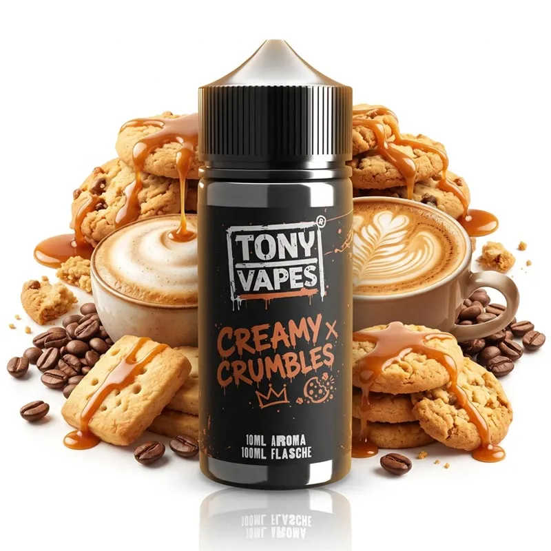 TONY VAPES - Creamy Crumbles Longfill Aroma