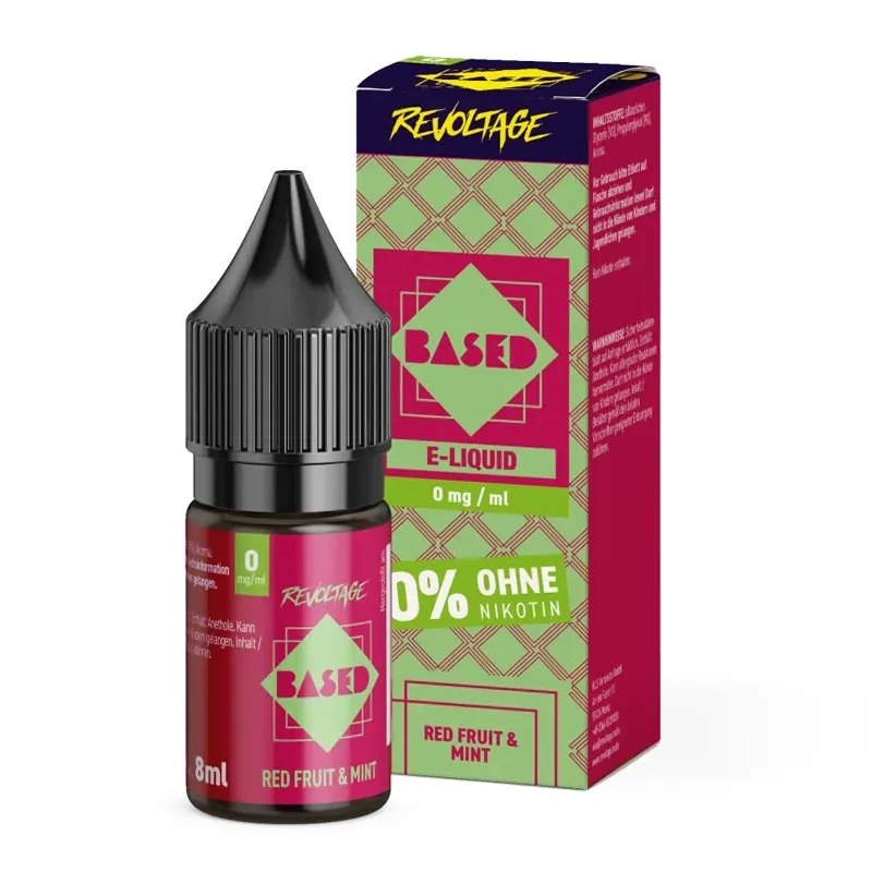 Revoltage BASED - Red Fruit Mint Nikotinsalz Liquid 8ml