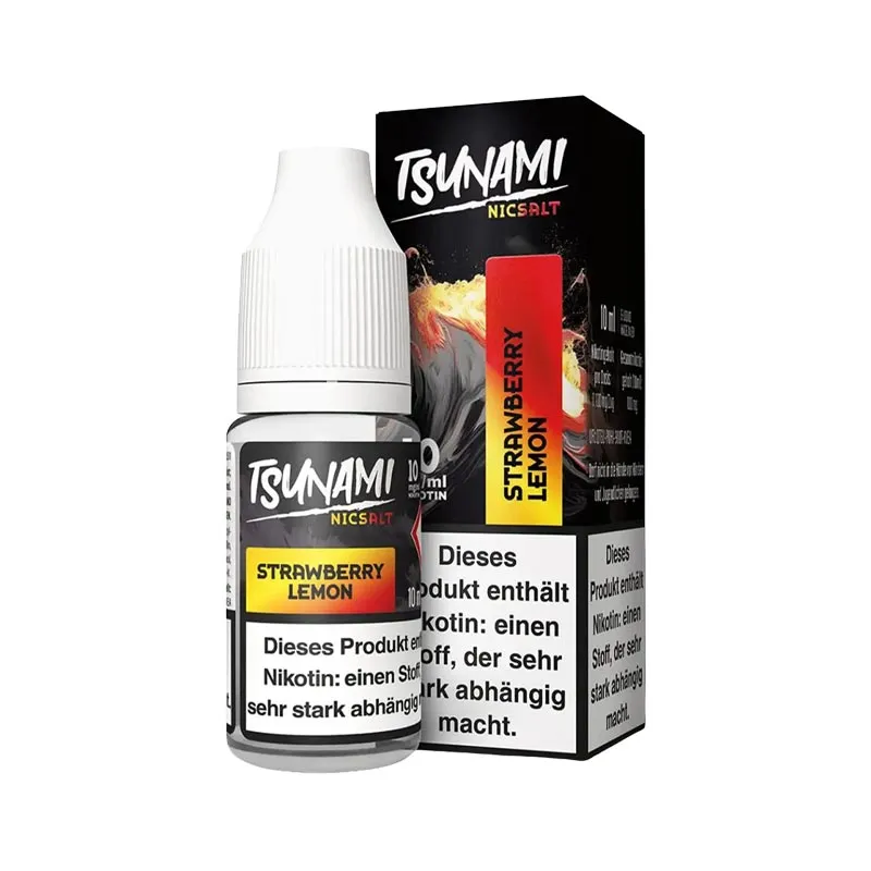 TSUNAMI - Strawberry Lemon Nikotinsalz Liquid