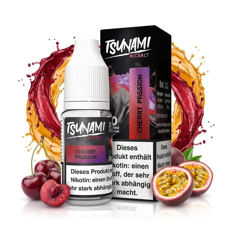 TSUNAMI - Cherry Passion Nikotinsalz Liquid