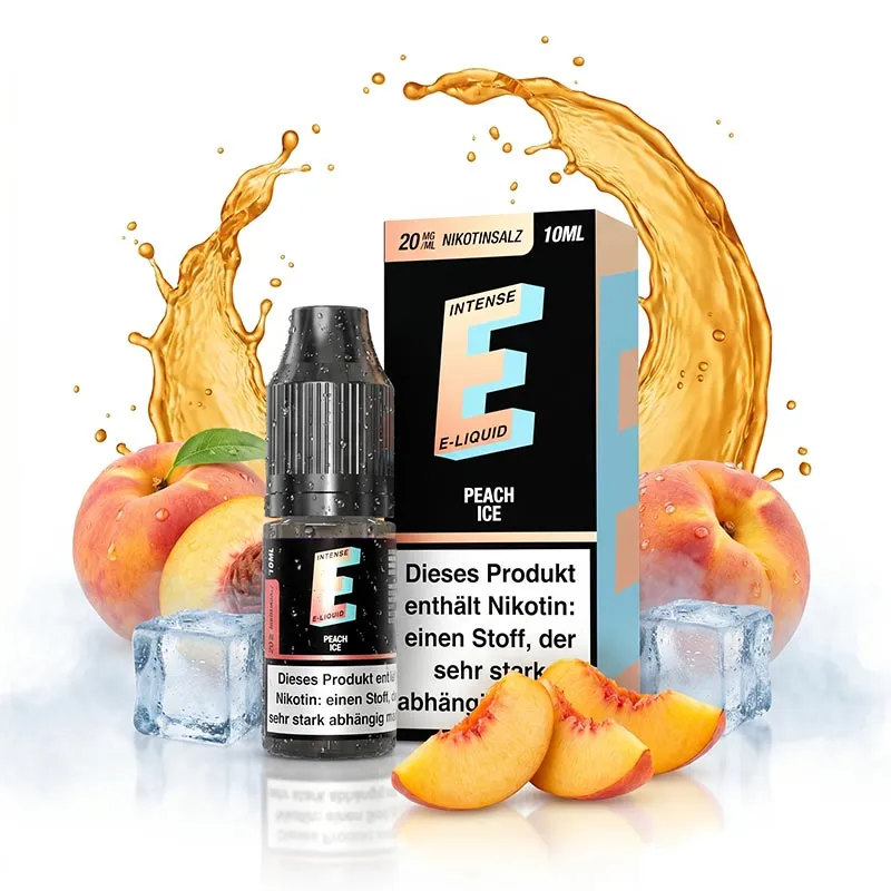 E-INTENSE - Peach Ice Nikotinsalz Liquid