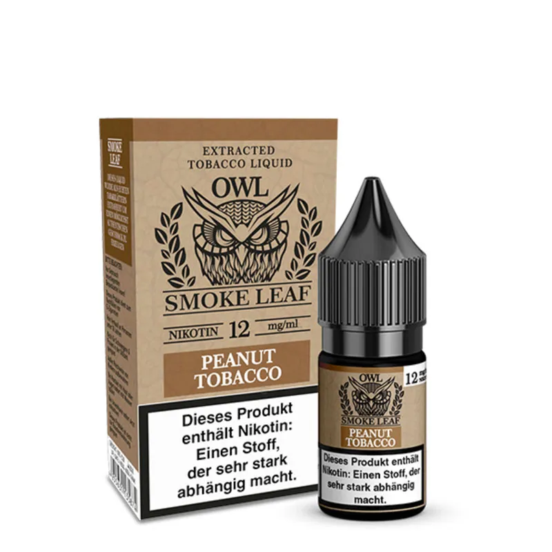 OWL SMOKE LEAF - Peanut Tobacco Liquid