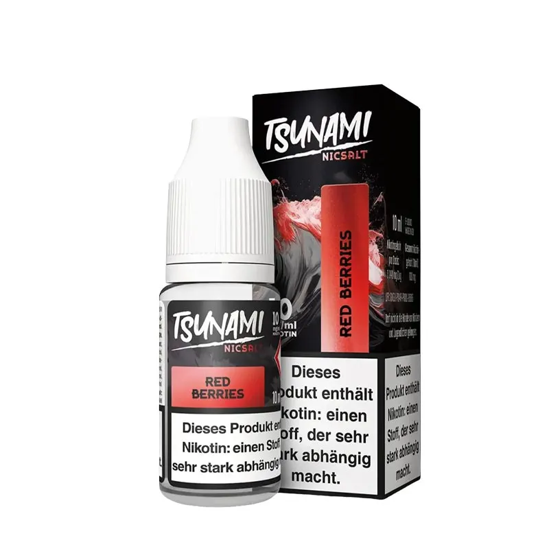 TSUNAMI - Red Berries Nikotinsalz Liquid