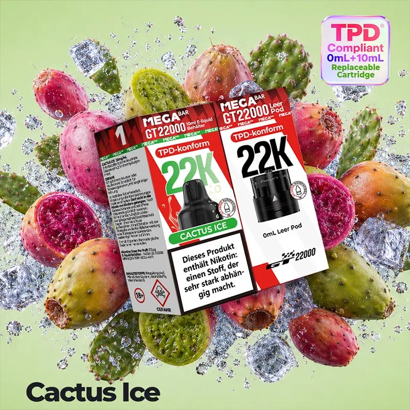 MEGABAR GT 22000 Pod - Cactus Ice