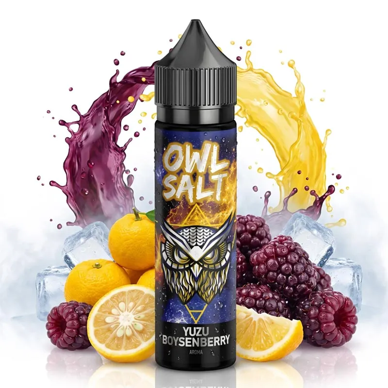 OWL SALT - Yuzu Boysenberry Longfill Aroma
