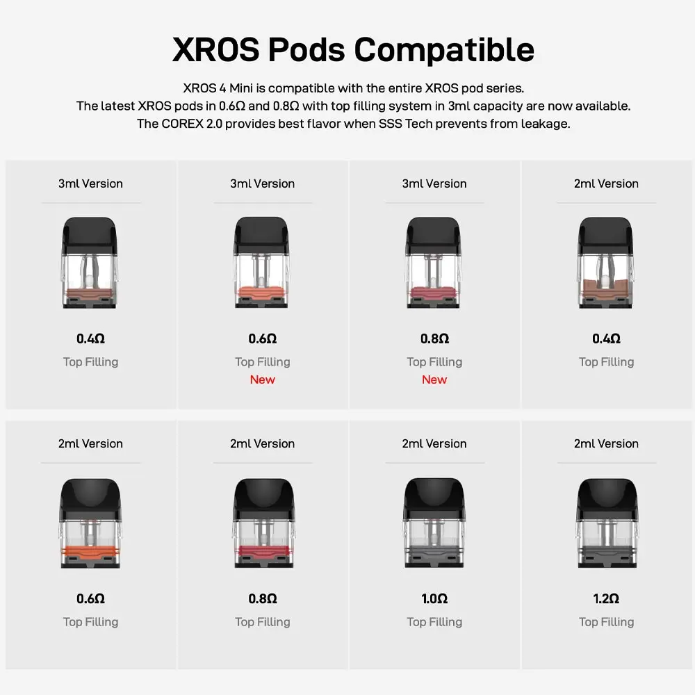 VAPORESSO - XROS 4 Mini Pod Kit