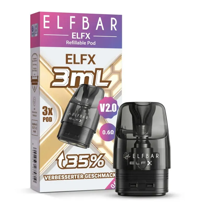ELFBAR - ELFX V2.0 3ml Pods