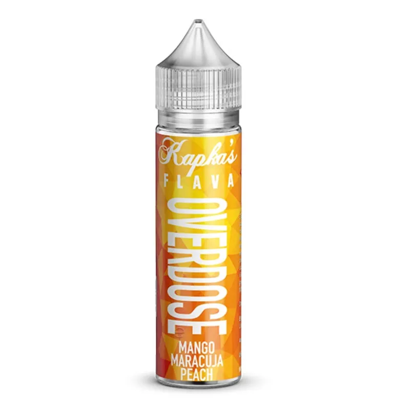 KAPKA'S FLAVA - OVERDOSE Mango Maracuja Peach Longfill Aroma