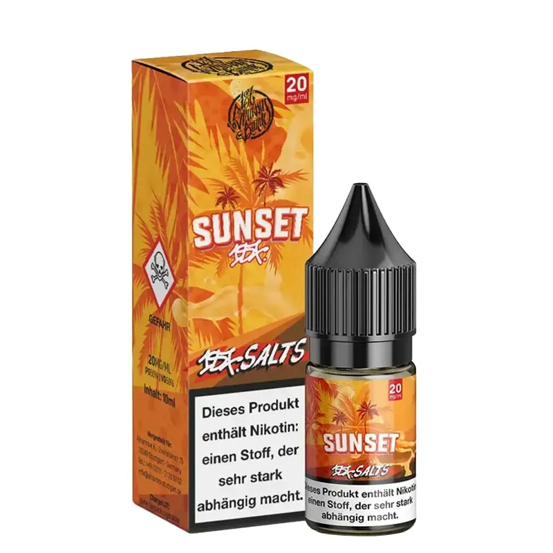 187 STRASSENBANDE - Sunset Nikotinsalz Liquid