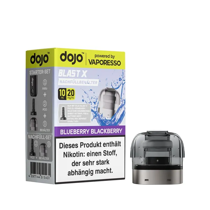 DOJO Blast X Refill Pod - Blueberry Blackberry