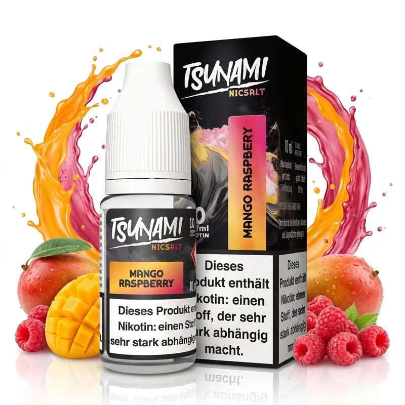 TSUNAMI - Mango Raspberry Nikotinsalz Liquid
