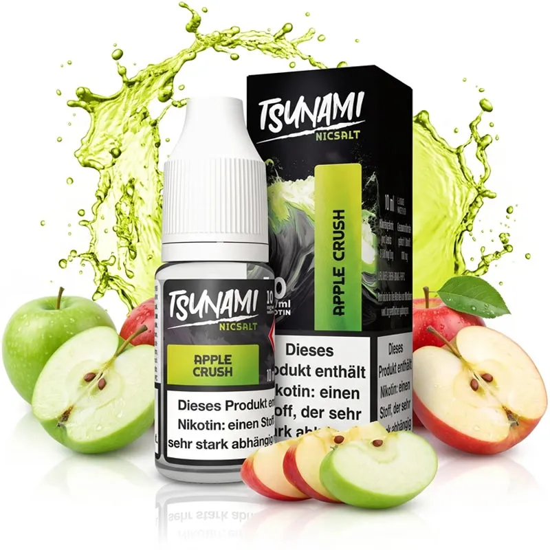 TSUNAMI - Apple Crush Nikotinsalz Liquid