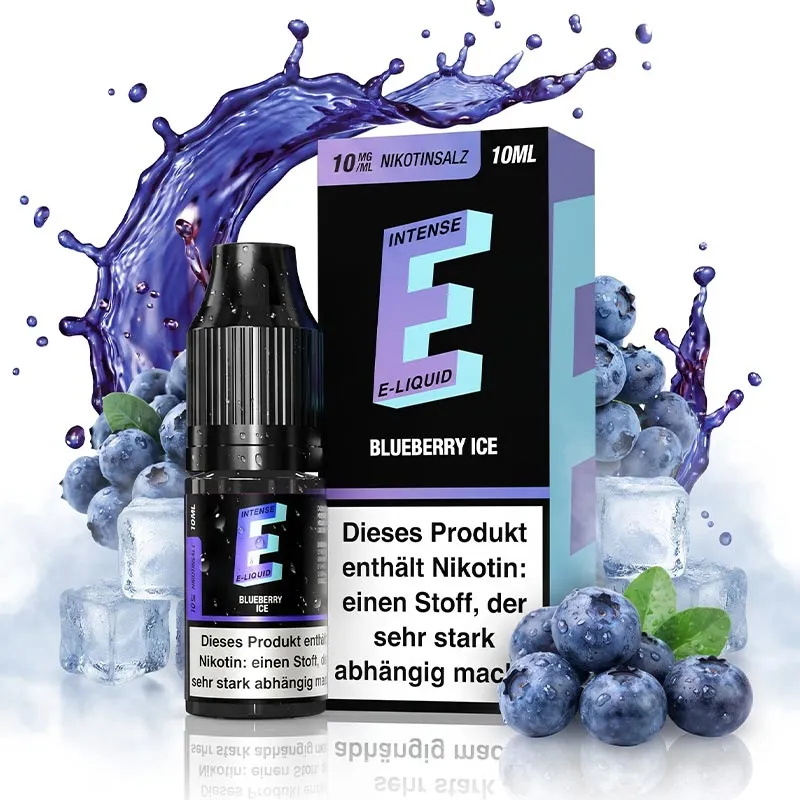 E-INTENSE Blueberry Ice Nikotinsalz Liquid