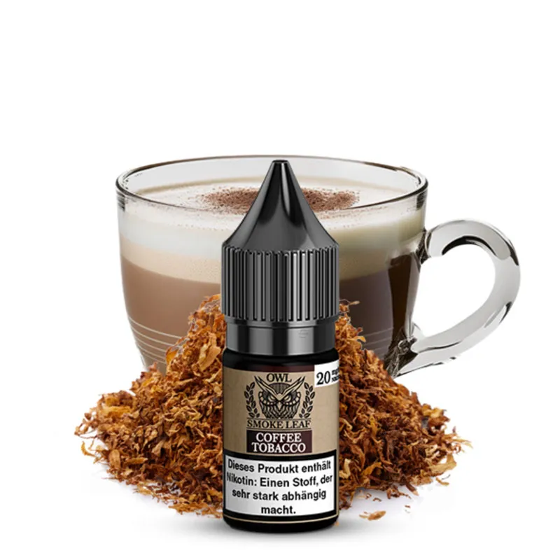 OWL SMOKE LEAF - Coffee Tobacco Nikotinsalz Liquid
