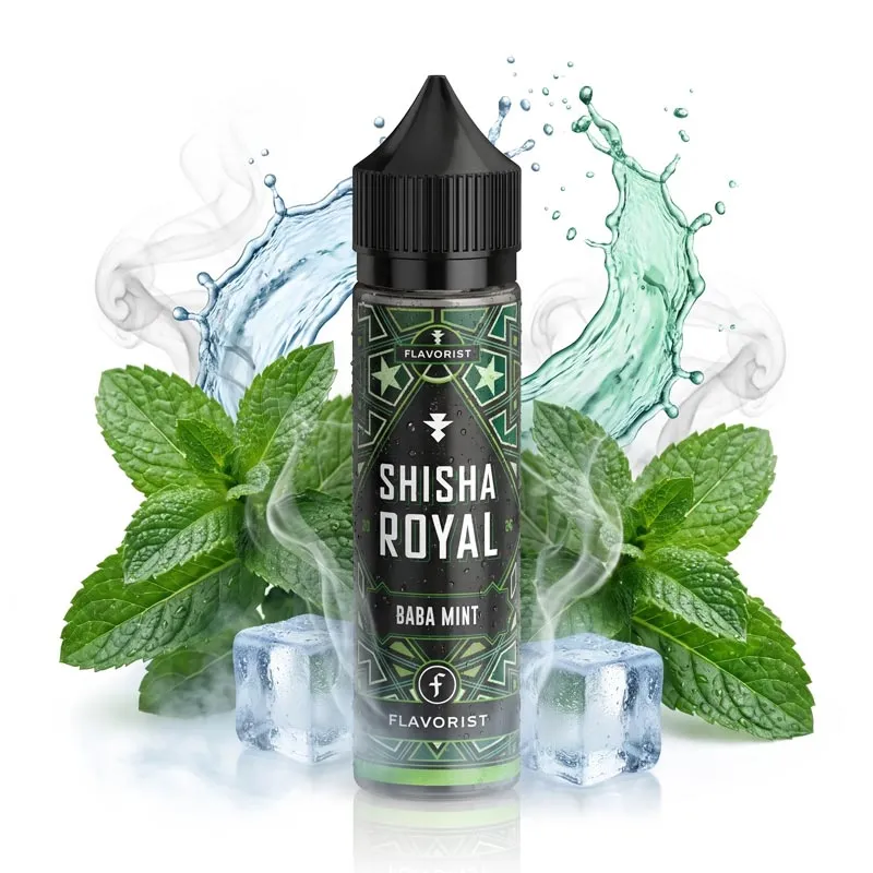 FLAVORIST Shisha Royal - Baba Mint Longfill Aroma