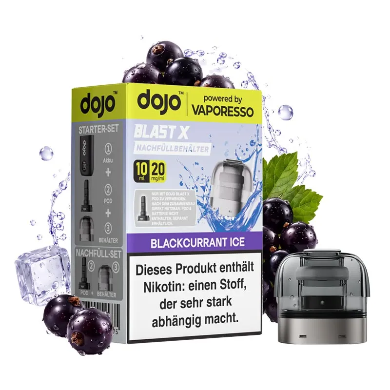 DOJO Blast X Refill Pod - Blackcurrant Ice