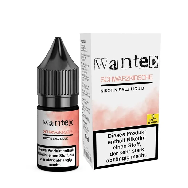 WANTED - Schwarzkirsche Nikotinsalz Liquid