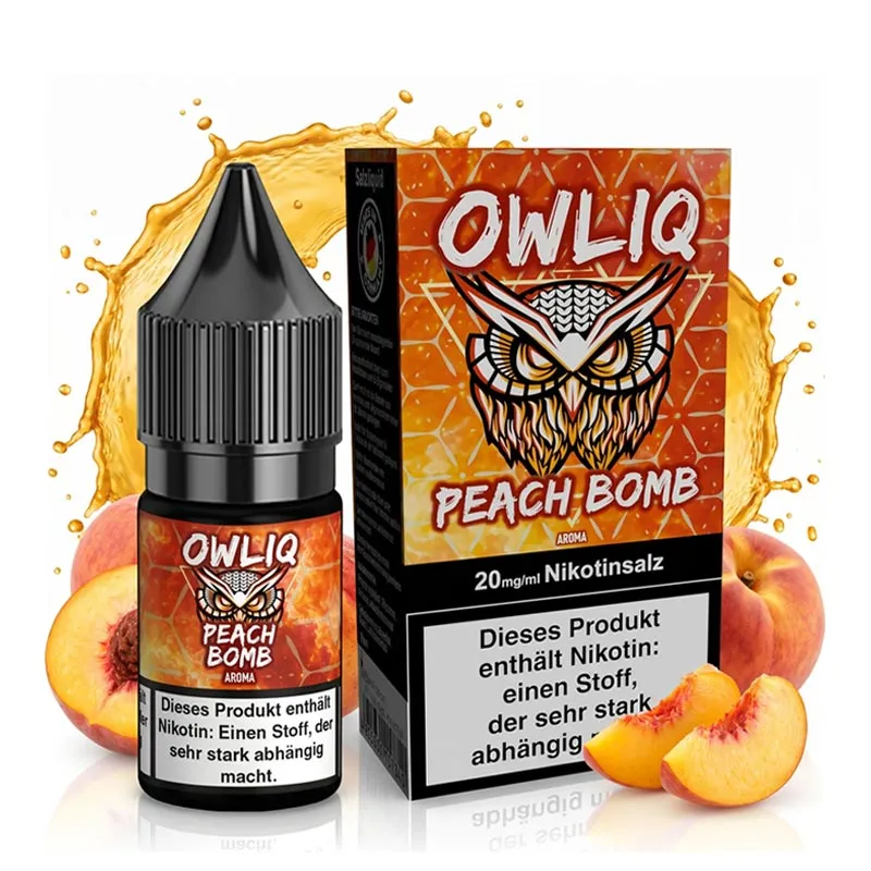 OWLIQ - Peach Bomb Nikotinsalz Liquid