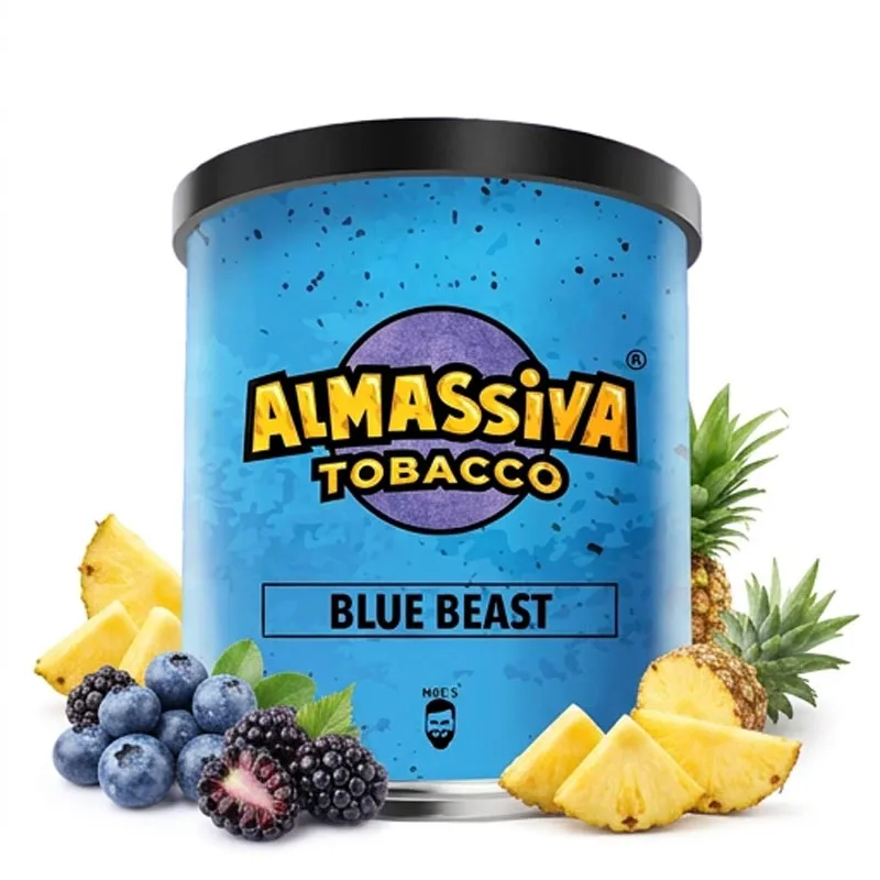 ALMASSIVA - Blue Beast Shisha Tabak 200g