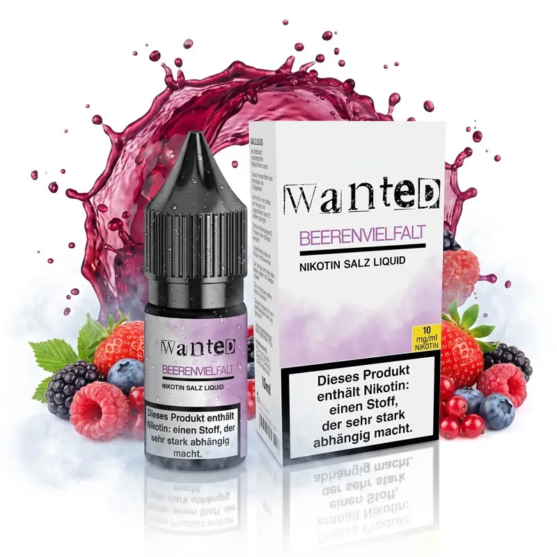 WANTED - Beerenvielfalt Nikotinsalz Liquid