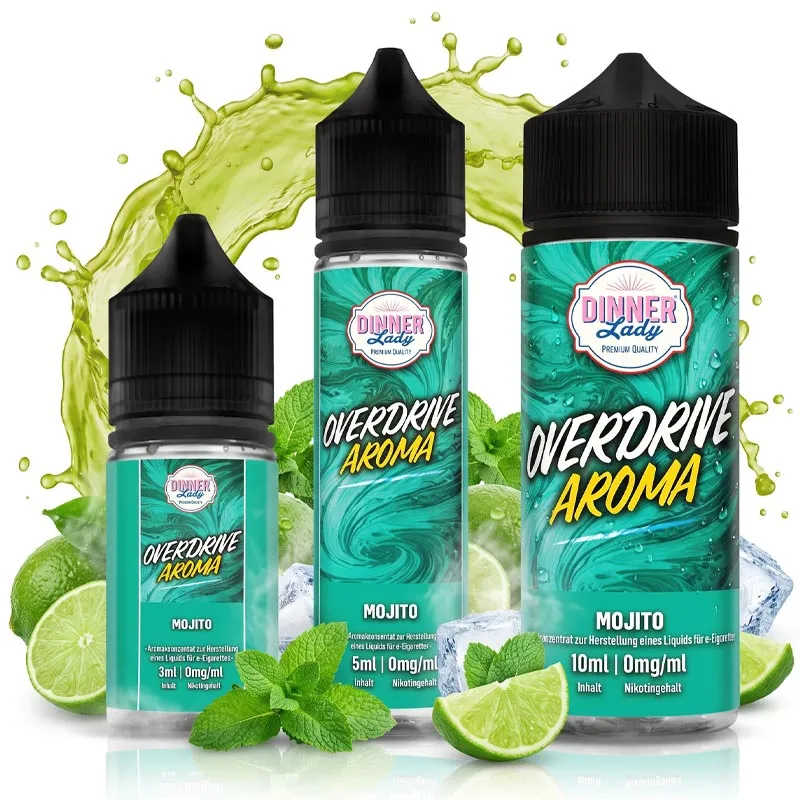 DINNER LADY Overdrive - Mojito Longfill Aroma