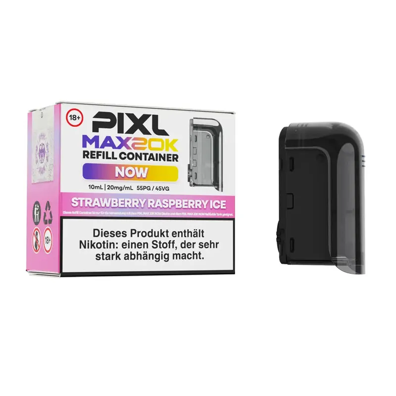 PIXL Max 20K Now Refill Pod - Strawberry Raspberry Ice