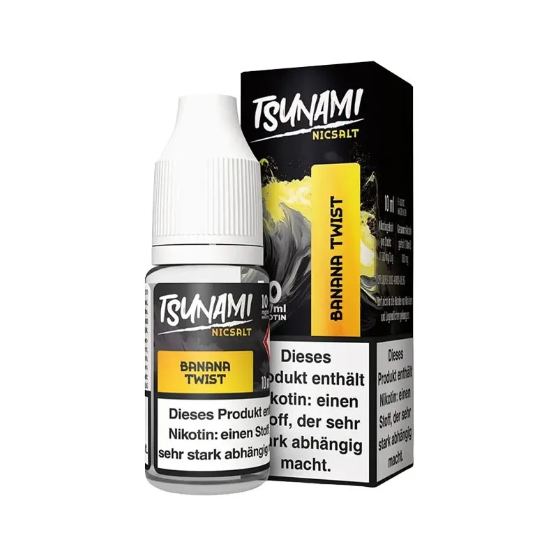 TSUNAMI - Banana Twist Nikotinsalz Liquid