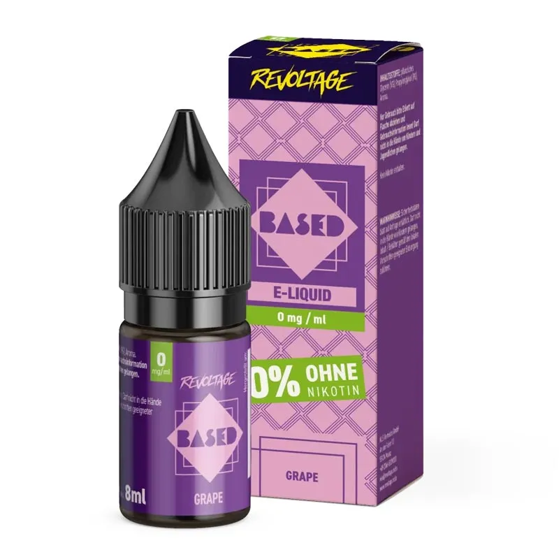 Revoltage BASED - Grape Nikotinsalz Liquid 8ml