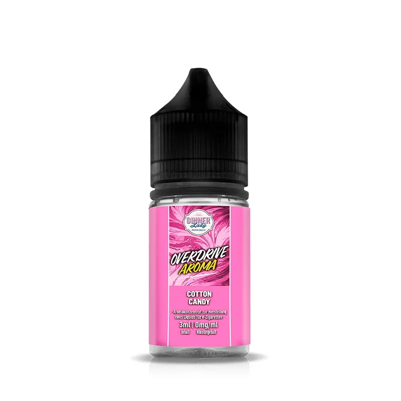 DINNER LADY Overdrive - Cotton Candy Longfill Aroma